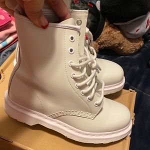 White Dr. Martens